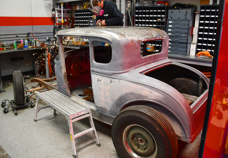 Auto Restoration, Modification and Service for Custom and Classic Hot Rods at Platinum Black in Huntington Beach, CA