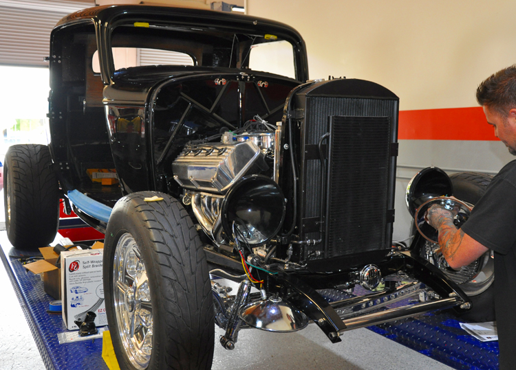 Auto Restoration, Modification and Service for Custom and Classic Hot Rods at Platinum Black in Huntington Beach, CA