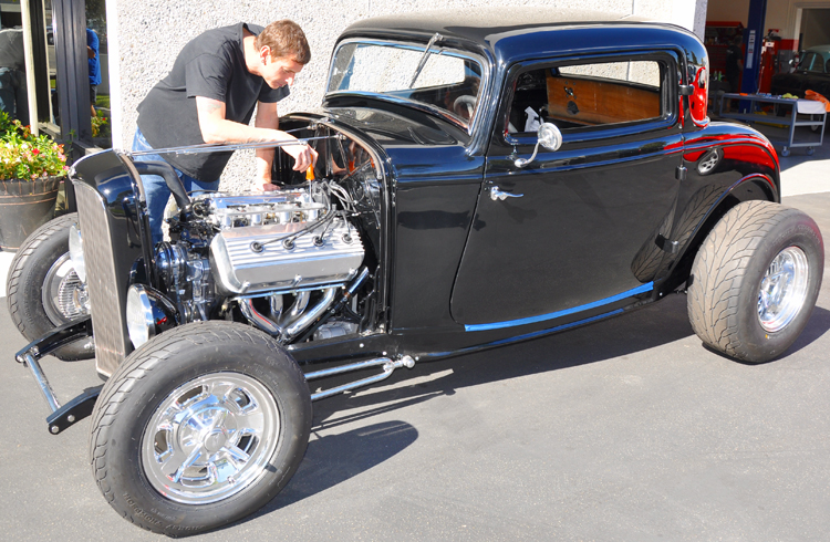 Auto Restoration, Modification and Service for Custom and Classic Hot Rods at Platinum Black in Huntington Beach, CA