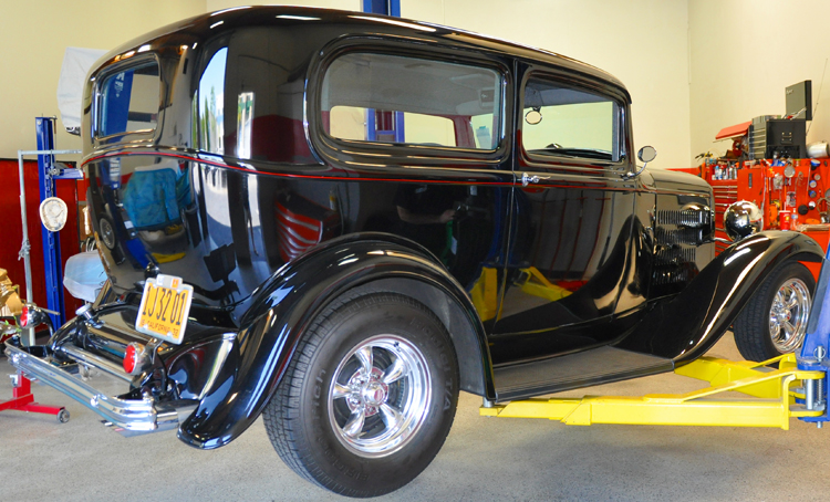 Auto Restoration, Modification and Service for Custom and Classic Hot Rods at Platinum Black in Huntington Beach, CA