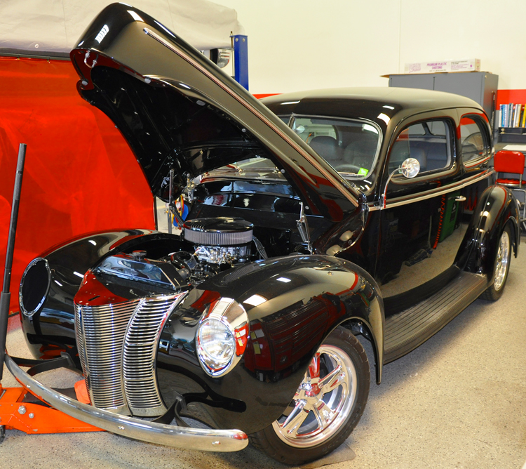 Auto Restoration, Modification and Service for Custom and Classic Hot Rods at Platinum Black in Huntington Beach, CA