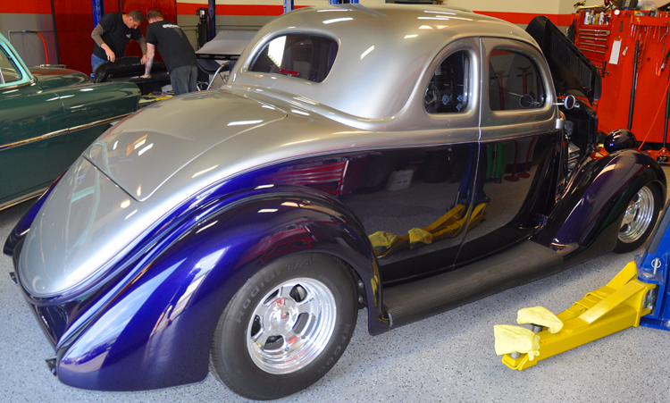 Auto Restoration, Modification and Service for Custom and Classic Hot Rods at Platinum Black in Huntington Beach, CA