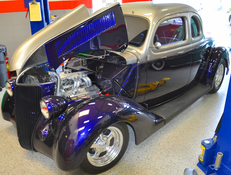 Auto Restoration, Modification and Service for Custom and Classic Hot Rods at Platinum Black in Huntington Beach, CA